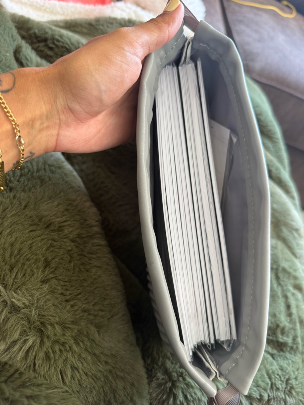 Cloth & Paper Pouch + A5 Inserts - Picture 2 of 3